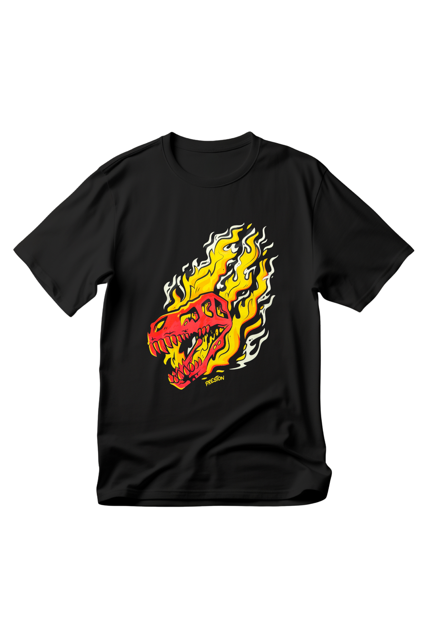 Dino Flame Glow in the Dark Tee