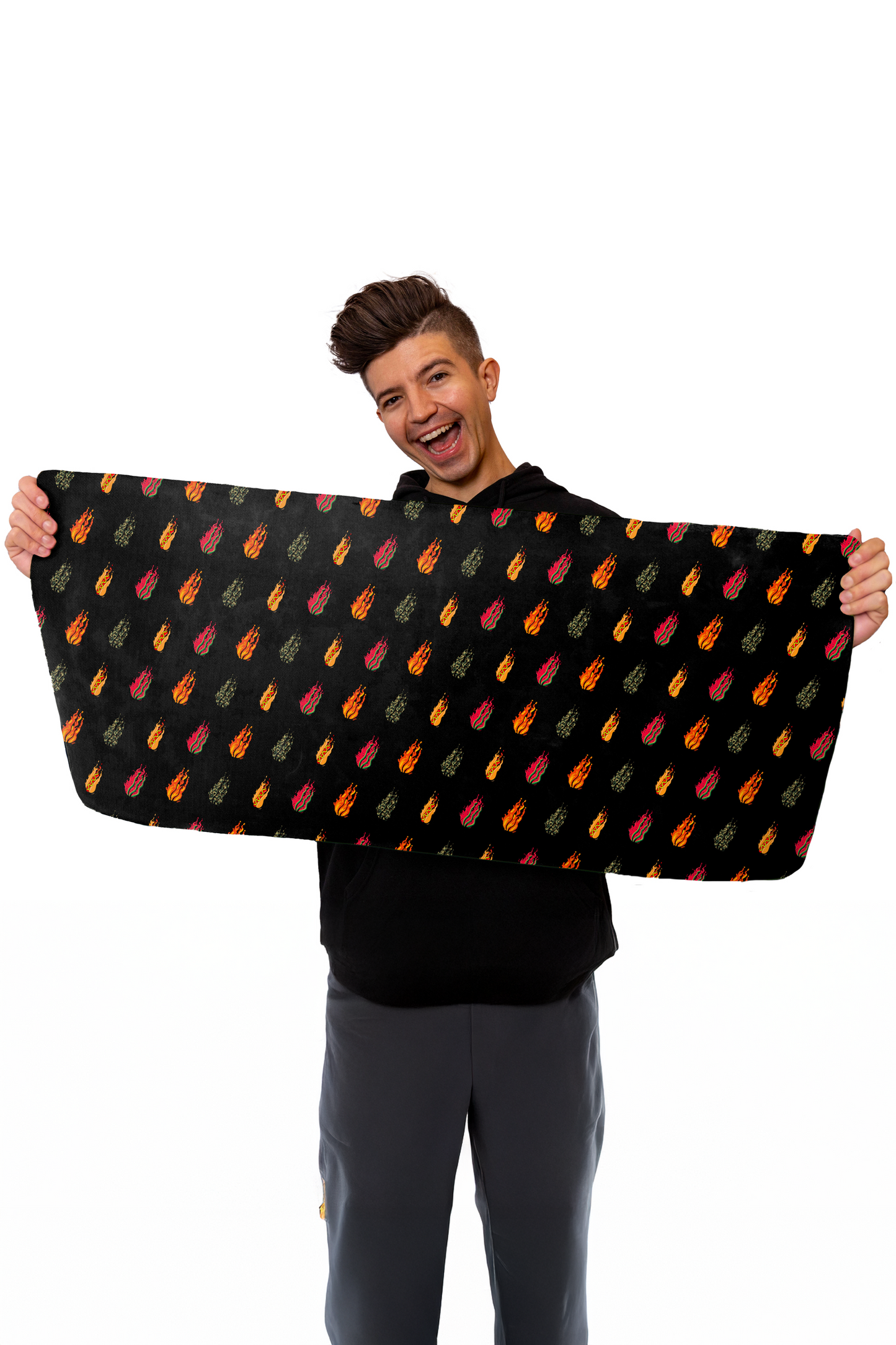 Gaming Fire Mousepad XL