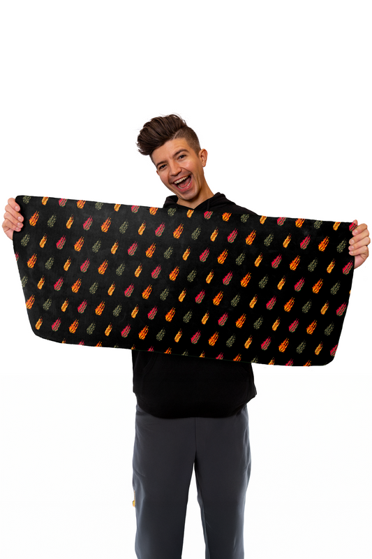 Gaming Fire Mousepad XL