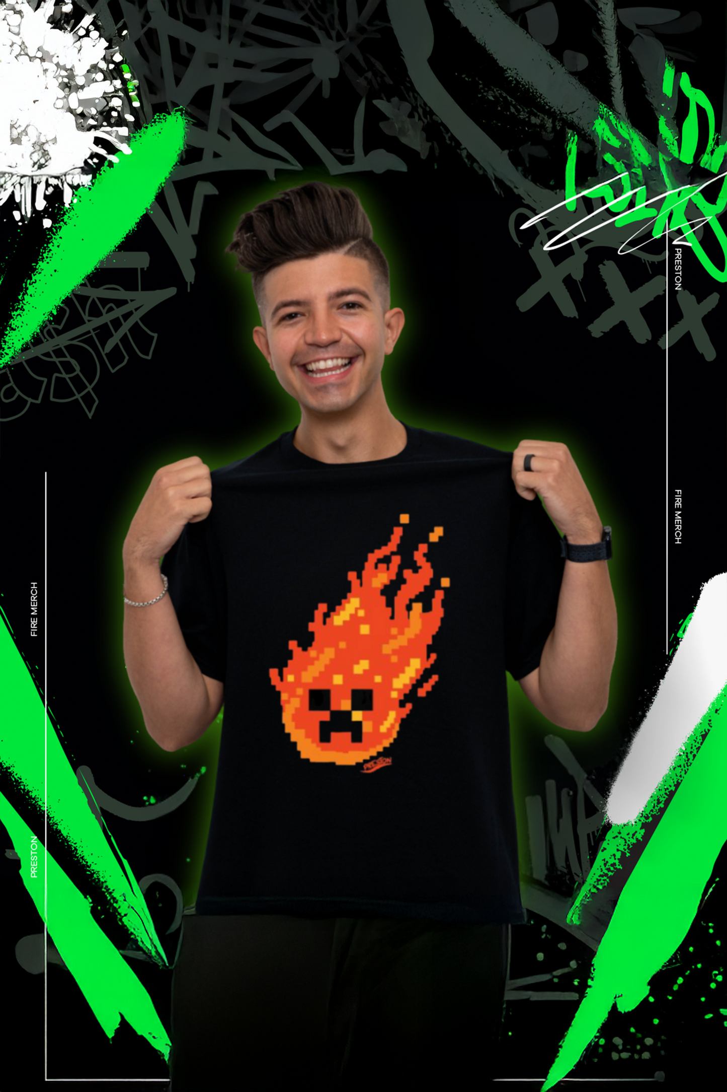 Preston Playz Firestorm T-Shirt